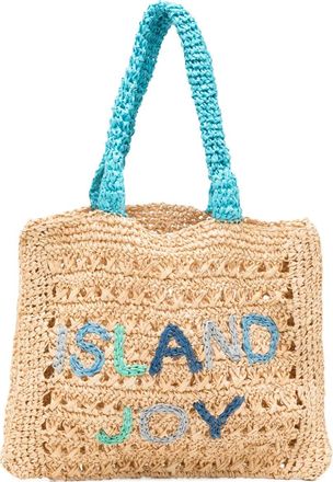 De Siena shoes Borsa tote alluncinetto - Toni neutri