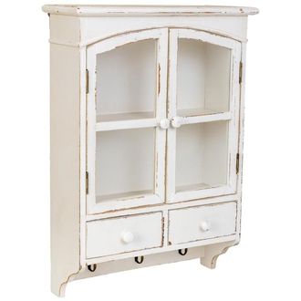 Wanderlust Deco Estanter&iacute;a de madera beige 51x18x71,5h cm