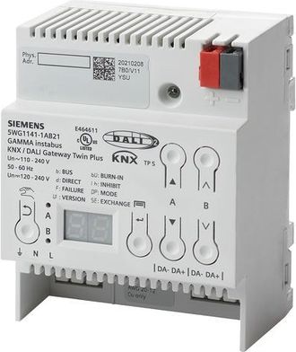 SIEMENS Gateway Siemens 5wg1141-1ab21 Knx 0.6 Kg 10x5x5 Cm