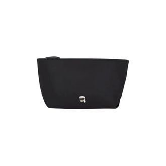 Karl Lagerfeld Ikon Toilettas - Dames - Tassen - Zwart - Maat: ONE Size Polyamide