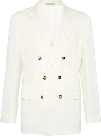 Brunello Cucinelli Blazer doppiopetto - Toni neutri