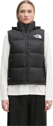 The North Face 1996 Retro Nuptse Vest - Dames - Bodywarmers - Zwart - XS - Leer - Fitness