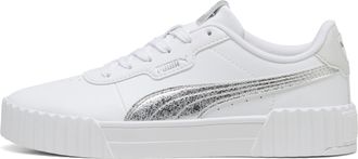 Puma Sneakers Carina 3.0 Metallizzato Whisper da donna, Scarpe, Bianco, 35.5