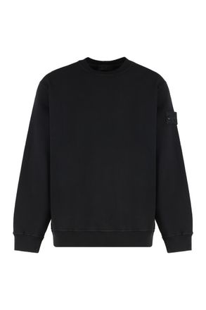 Stone Island Pullover In Cotton