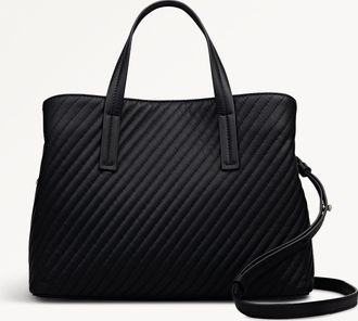 Radley London Black Medium Ziptop Grab Bag Dukes Place SS26 Radley London