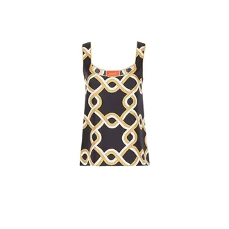 La DoubleJ Tops, Dames, Zwart, M, Silk Serge Top