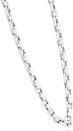 Pompeii3 Mens 14k Gold (79gram) or Platinum (148gram) 6.5mm Link Chain Necklace 21