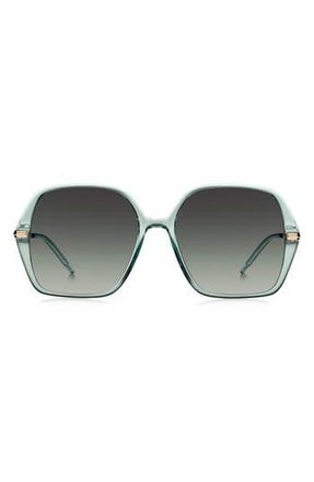 BOSS 57mm Square Sunglasses in 0Pef-Ib at Nordstrom Rack