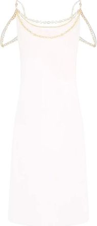 Paco Rabanne Mujer, Vestidos, Blanco, Talla: XS