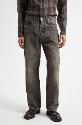 Our Legacy Third Cut Straight Leg Jeans in Nocturne Dust Wash at Nordstrom, Size 34
