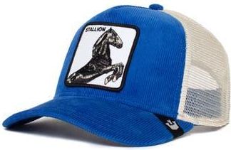 Goorin Brothers Sly Stallione Horse Patch Trucker Hat in Blue at Nordstrom Rack