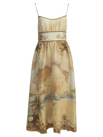 Zimmermann Midikleid Mahon