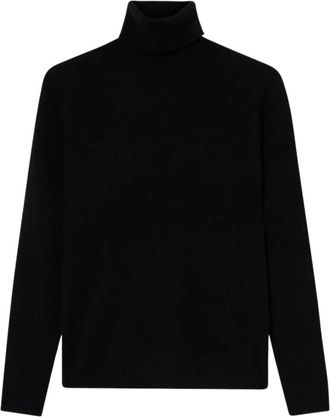 Brooks Brothers Cashmere Turtleneck - Dames - Cashmere truien - Zwart - M - Truien & Vesten