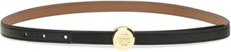 Tory Burch Reversible Pebbled Leather Belt - Multicolor