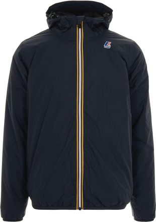 K-Way Blue Depth Le Vrai 4.0 Claude Warm Nylon Jacket