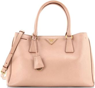 Prada Lux Open Saffiano Leather Medium tote bag - Beige