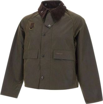 Barbour Light Jackets, male, Green, L, Spey Wax Jacket