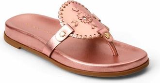 Jack Rogers Collins Sandal in Rose Quartz at Nordstrom, Size 8.5
