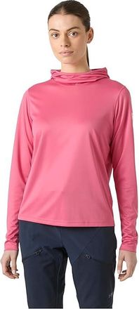 Helly Hansen HH Tech Hoodie Womens Clothing Cascadia Pink : MD, Polyester