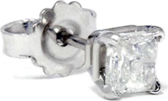 Pompeii3 1/3ct Diamond Stud 14K White Gold