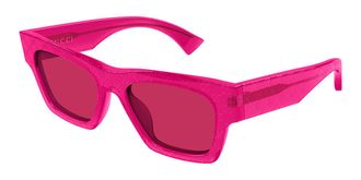 Gucci GG1835S 008 Womens Sunglasses Pink Size 52