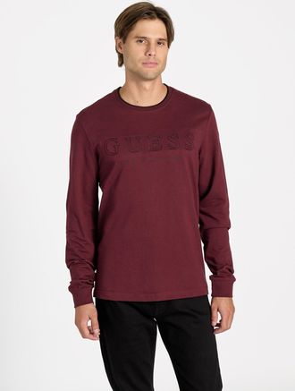 Guess Kalico Logo Long-Sleeve Tee