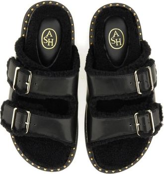 Ash Sandalen - Utah Bis Sandal - Gr. 36 (EU) - in Schwarz - f&uuml;r Damen