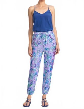 Johnny Was Nina Jogger Pant In Rose Of Sharon Purple