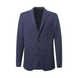 Etro Hombre, Chaquetas, Azul, Talla: M