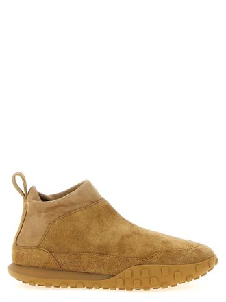 Jil Sander Suede Leather Sneaker - Beige