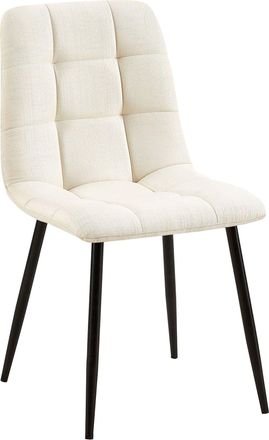 Clp Silla De Comedor Tilde Tela Crema