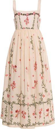 Agua Bendita Barbara Cauca Midi Dress in Multicolor at Nordstrom, Size Medium