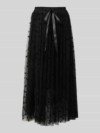 Miss Goodlife Maxirock mit blickdichtem Unterrock in BLACK, Gr&ouml;&szlig;e XL