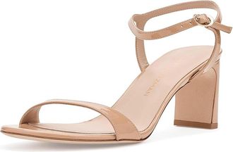 Stuart Weitzman Babette 60 Womens Sandals Adobe : 7.5 M, Leather