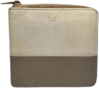 Celine Pre-owned Wallets, female, Multicolor, Size: ONE SIZE Pre-owned Leather Wallet