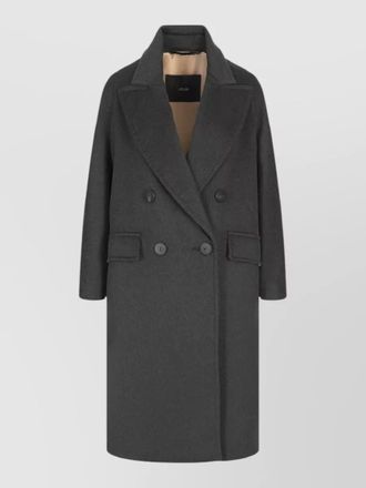 Max Mara angus jacket button detailing flap pockets