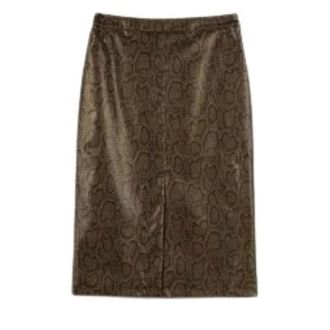 Twinset Falda Midi - Skirts - Mujer - Marr&oacute;n - XL