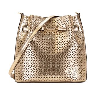 Michael Kors Dames, Tassen, Geel, Maat: ONE Size Leer