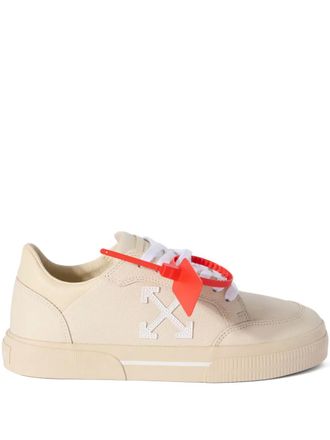 Off-white Arrow Vulc low-top sneakers - Beige