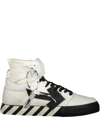 Off-white logo-charm sneakers - men - Rubber/Polyester/Fabric/Leather - 40