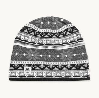 Turtle Fur Lars Merino Wool Beanie in Obsidian at Nordstrom