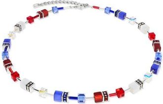 Coeur de Lion GeoCUBE Necklace Limited Edition Silver at Nordstrom