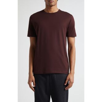 Sunspel Cotton Crewneck T-Shirt in Bakelite at Nordstrom, Size Xxx-Large