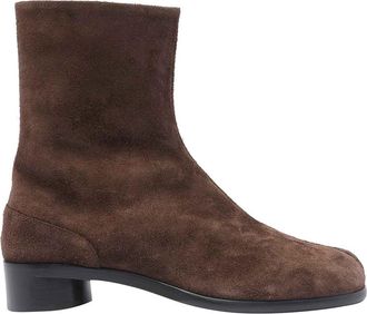 Maison Margiela Brown Tabi Booties