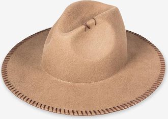 Catarzi Fedorahut mit Kontrastn&auml;hten