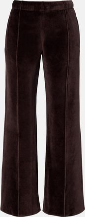 Courr&egrave;ges Courr&egrave;ges Cotton-blend velvet sweatpants