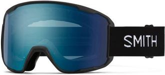 Smith Preview ChromaPop Shield Snow Goggles in Black/Chromapop Everyday Blue at Nordstrom
