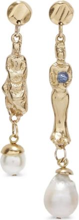 Ermanno Scervino Orecchini pendenti con perle - Oro