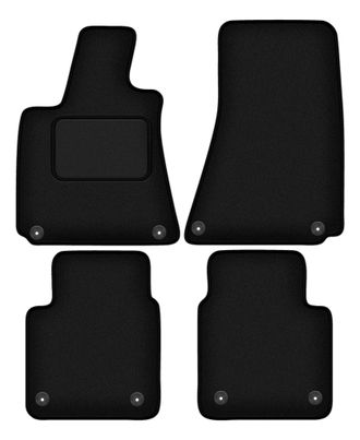 OEM Alfombrillas Velour Negras Para: Maserati Quattroporte Vi Sed&aacute;n (2015-)