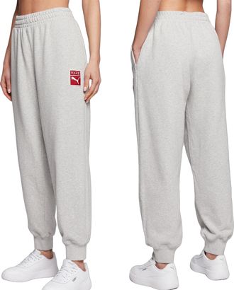 OEM Pantalones Deportivos Puma Para Mujer, Color Gris, Vogue 536693 04 M
